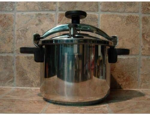 MONIX Classica | Traditioneller Schnellkochtopf, 6 Liter, Edelstahl, 22 cm, Grau, 6 Liter