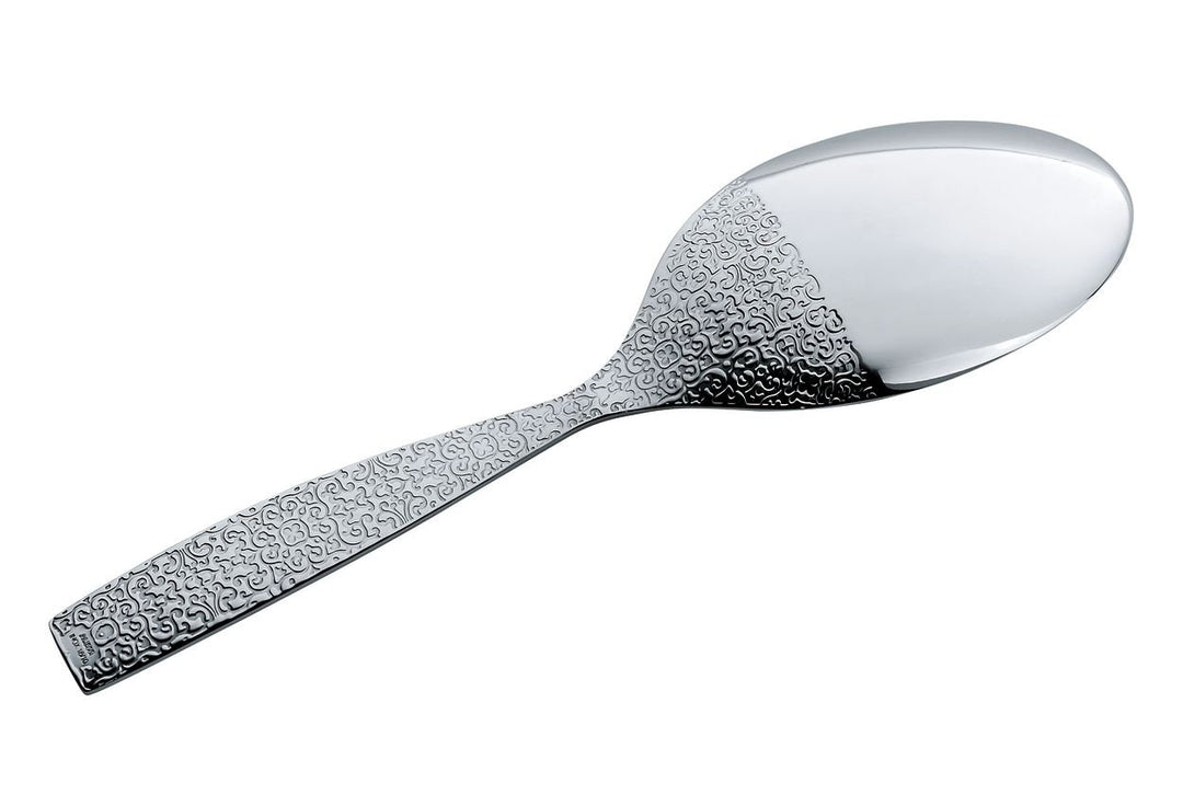 Alessi MW03/11 Servierlöffel Dressed, Edelstahl, Silber, 10 x 27.5 x 50 cm