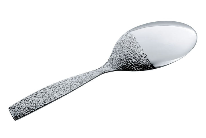 Alessi MW03/11 Servierlöffel Dressed, Edelstahl, Silber, 10 x 27.5 x 50 cm