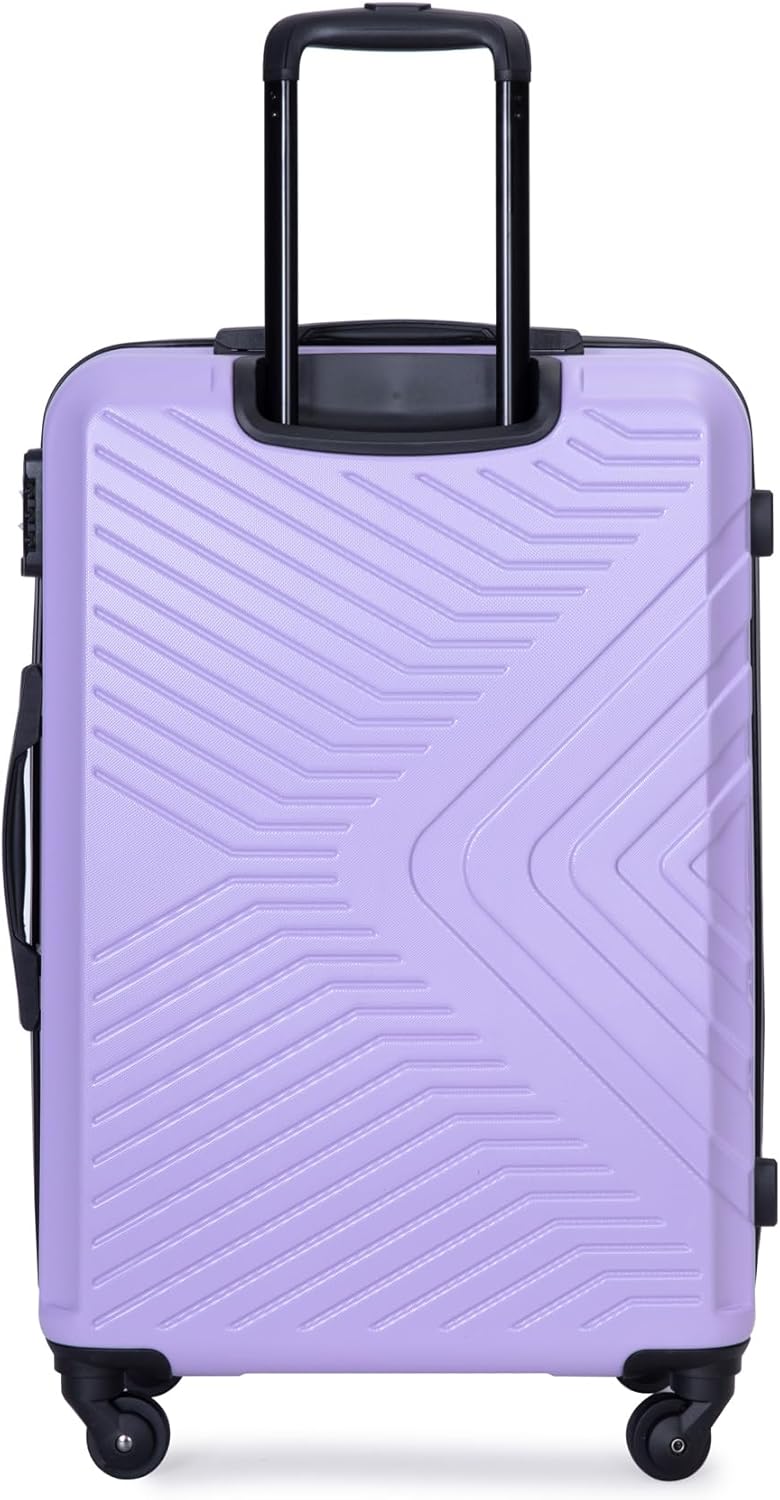 Travelhouse Bali 3-TLG. Koffer-Set Reisekoffer Reisetrolley Hartschale aus ABS, (Lila)