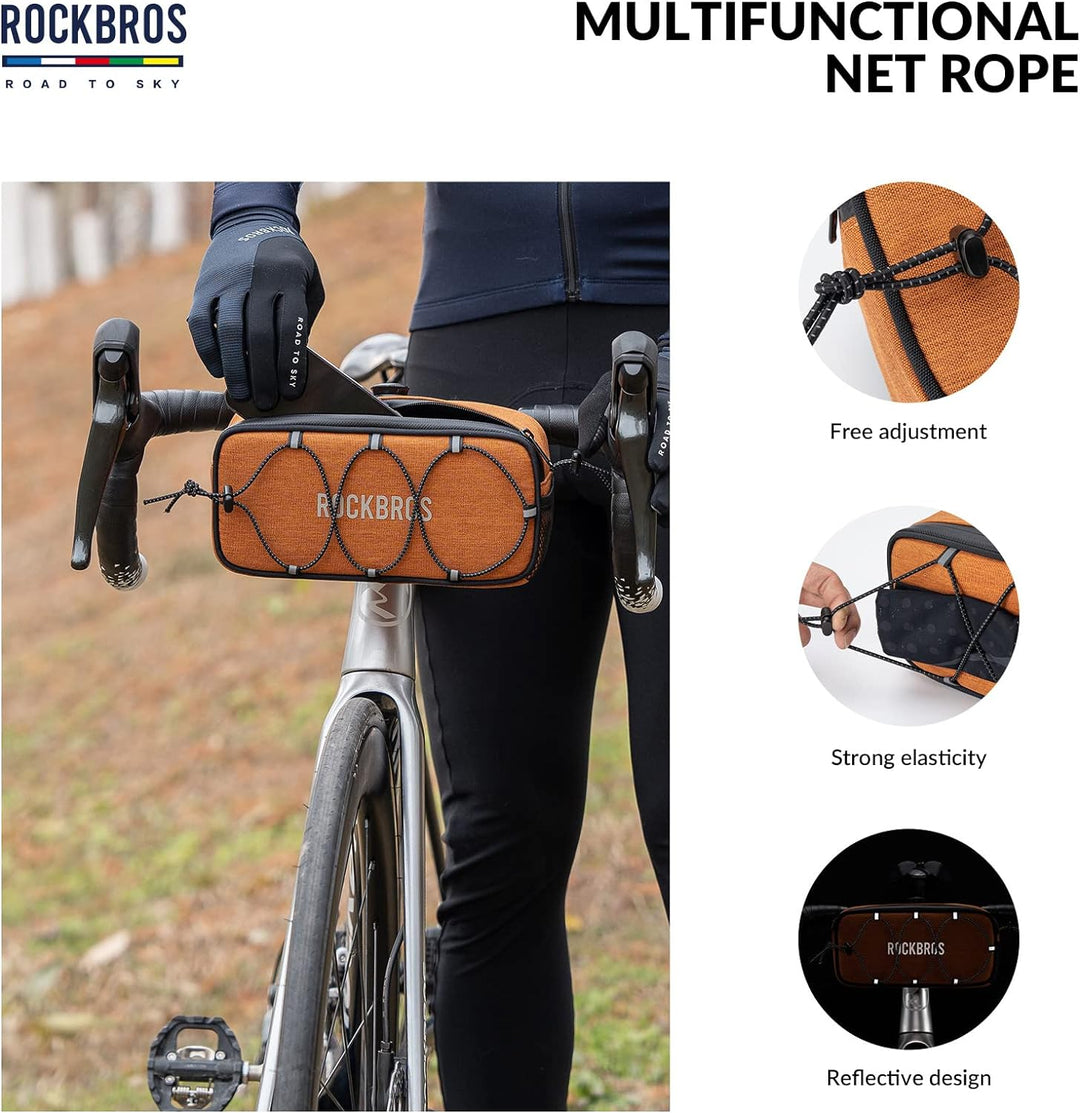 ROCKBROS Road-to-Sky Lenkertasche Fahrrad Tasche Selbstentworfene Fahrradtasche Wasserabweisende Ref