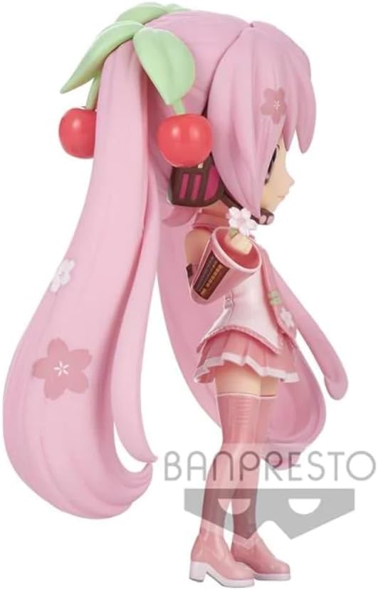 Banpresto Hatsune Miku - Sakura Miku - Q Posket 14 cm ver.B