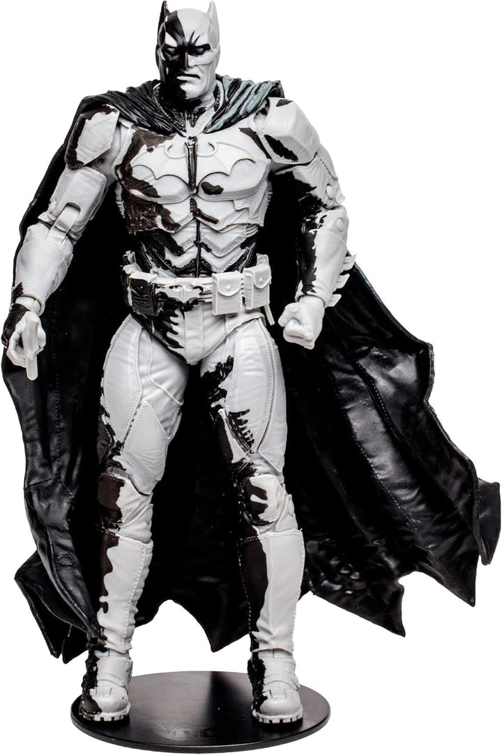 McFarlane DC Direct Actionfigur & Comic Black Adam Batman Line Art Variant (Gold Label) (SDCC) 18 cm