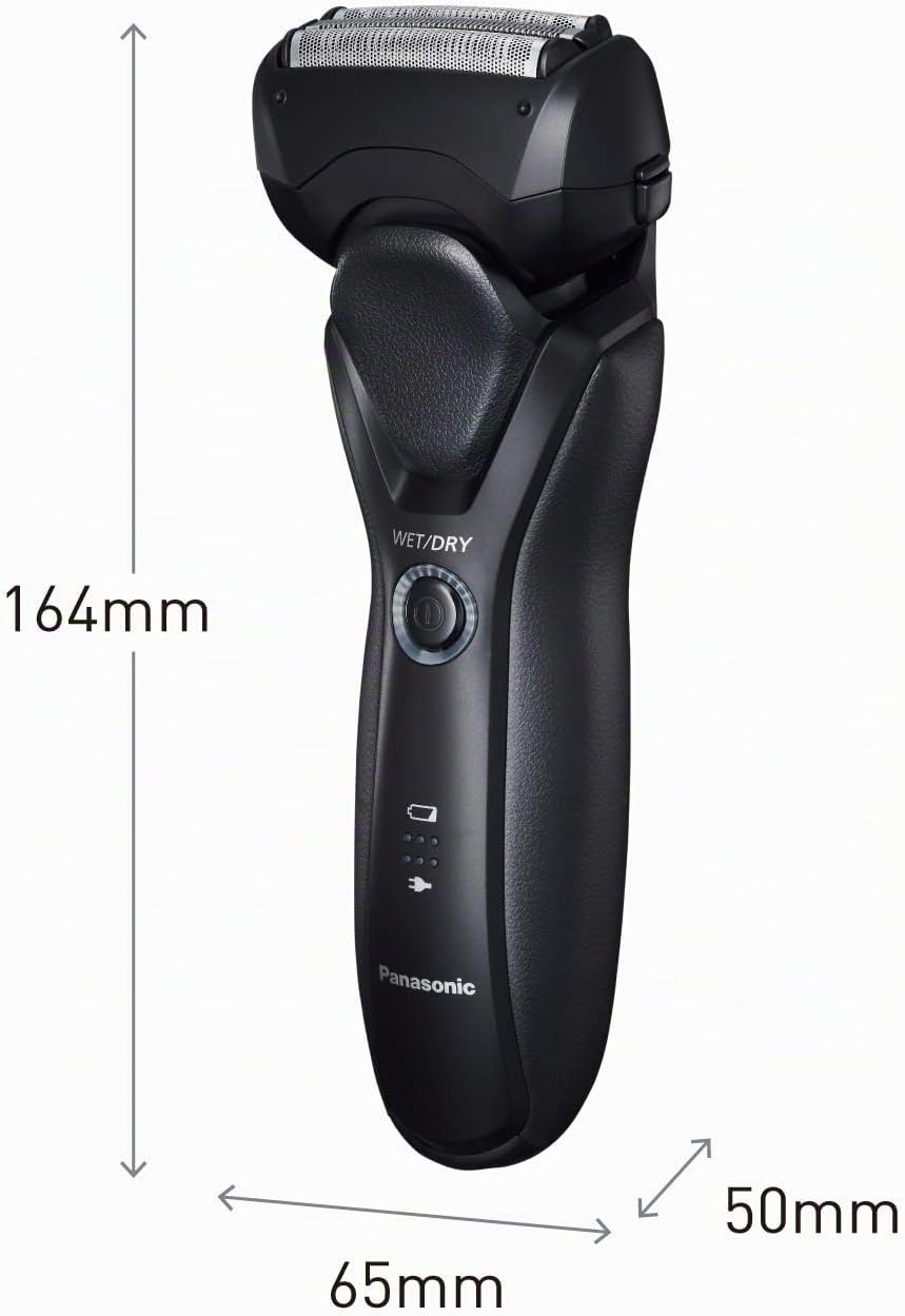 Panasonic Series 500 ES-RT37 Wet und Dry Herrenrasierer mit 3 Klingen für schnellen und präzisen Sch
