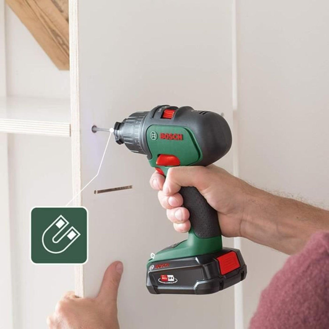 Bosch Home and Garden Bosch Akku Schlagbohrmaschine AdvancedImpact 18 (2 Akkus, 18-Volt-System, im H