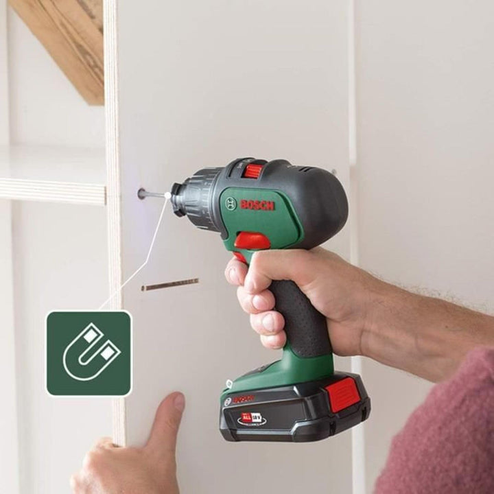 Bosch Home and Garden Bosch Akku Schlagbohrmaschine AdvancedImpact 18 (2 Akkus, 18-Volt-System, im H
