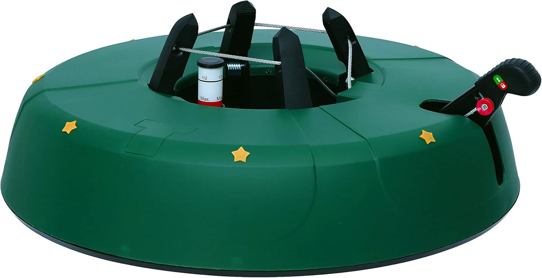 Brandsseller Christbaumständer Weihnachtsbaumständer Tannenbaumständer mit Fusshebeltechnik, EIN-Sei