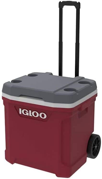 IGLOO Outdoor Latitude 30 Roller Kühlbox 28 Liter Rot, 28 Liter Rot