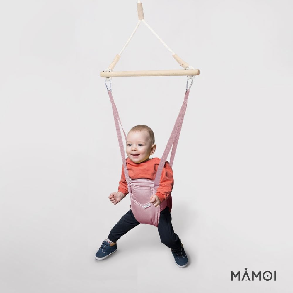 MAMOI® Türhopser Baby ab 6 Monate, Hopser Baby Jumper Bouncer, Babyschaukel für türrahmen, Schaukel