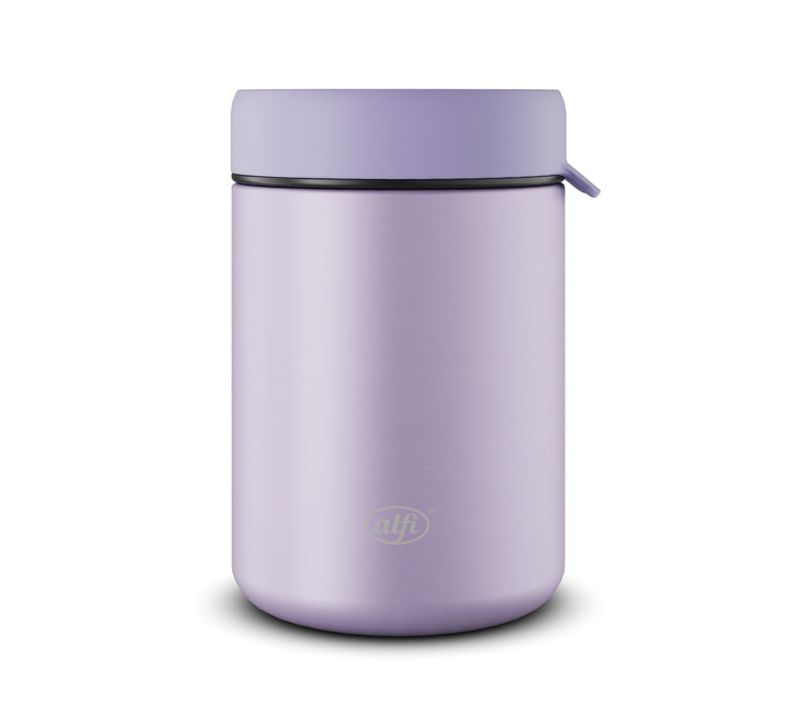 alfi ISO FOOD MUG 350ml, lila pastell, Edelstahl Thermobehälter für Essen, Isolierbehälter für Suppe