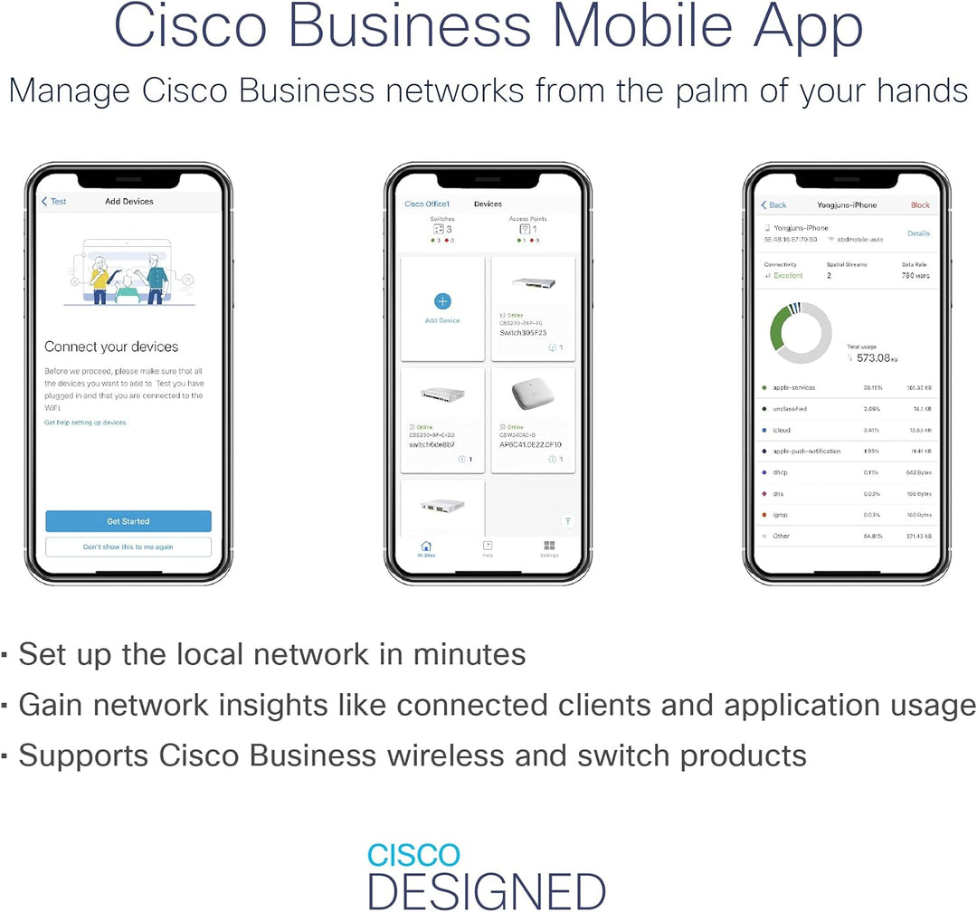 Cisco Business CBS350-8S-E-2G Managed Switch | 8 1G-SFP-Ports | 2x1G-Combo | Eingeschränkte Lebensze