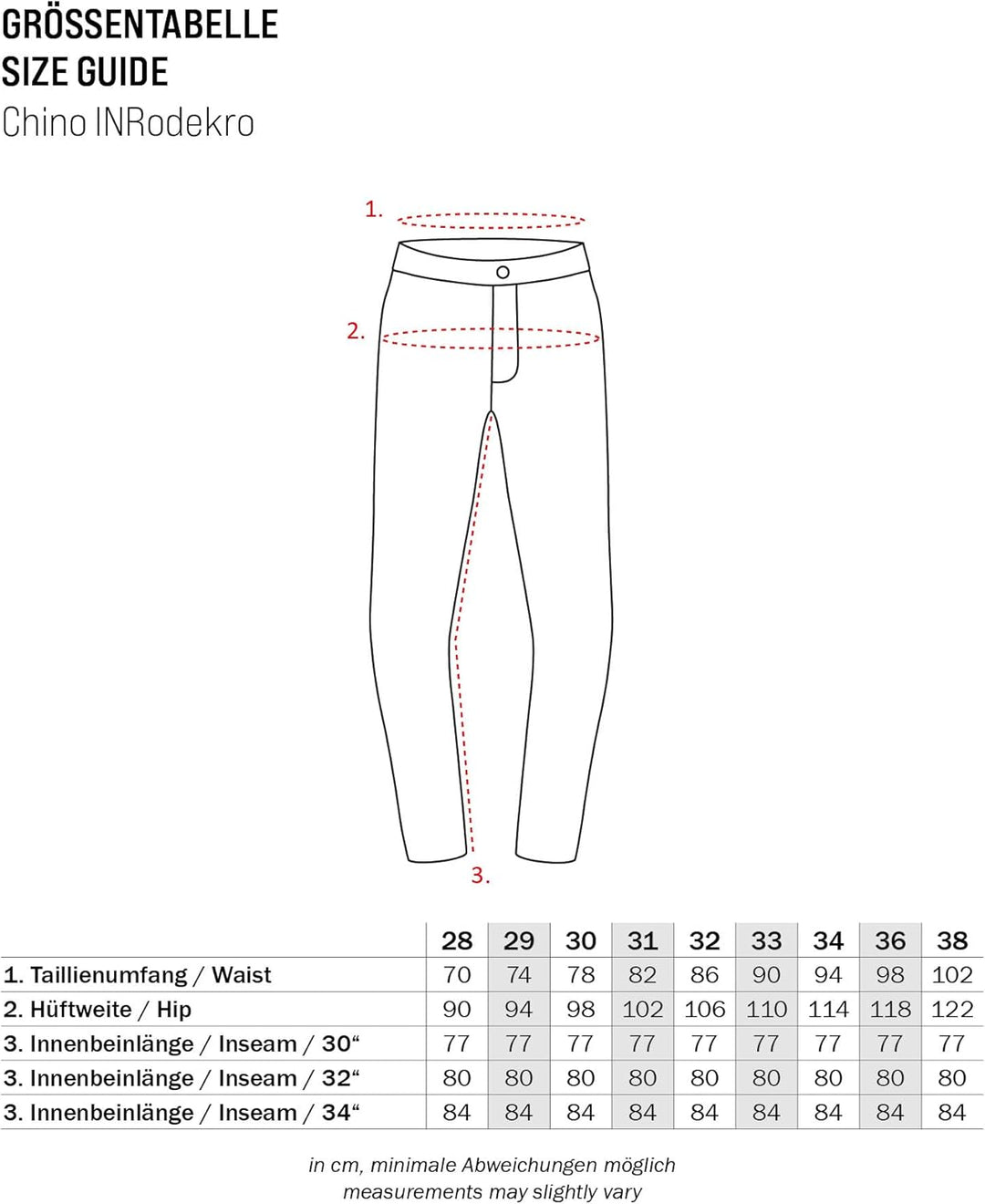 Indicode Herren Rodekro Performance Pants | Chinohose Herrenhose Super Stretch Stoffhose Bequeme Bus