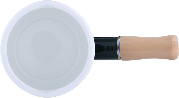 GRÄWE Milchtopf,450 ml, grau, Induktionsgeeignet, Sossentopf, Butterpfännchen, Mokkakanne, Stielkass