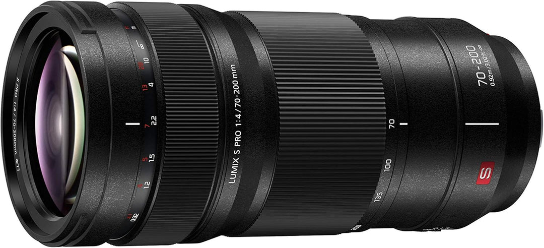 Panasonic LUMIX S PRO S-R70200E 70–200 mm F4 O.I.S. L-Mount Objektiv, Vollformat-Telezoom, Optischer