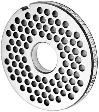 Wolfcut Lochscheiben INOX kompatibel mit Fleischwolf Edertal EM82 LW5, EM82 VL-5 und EM82 (4,5 mm),