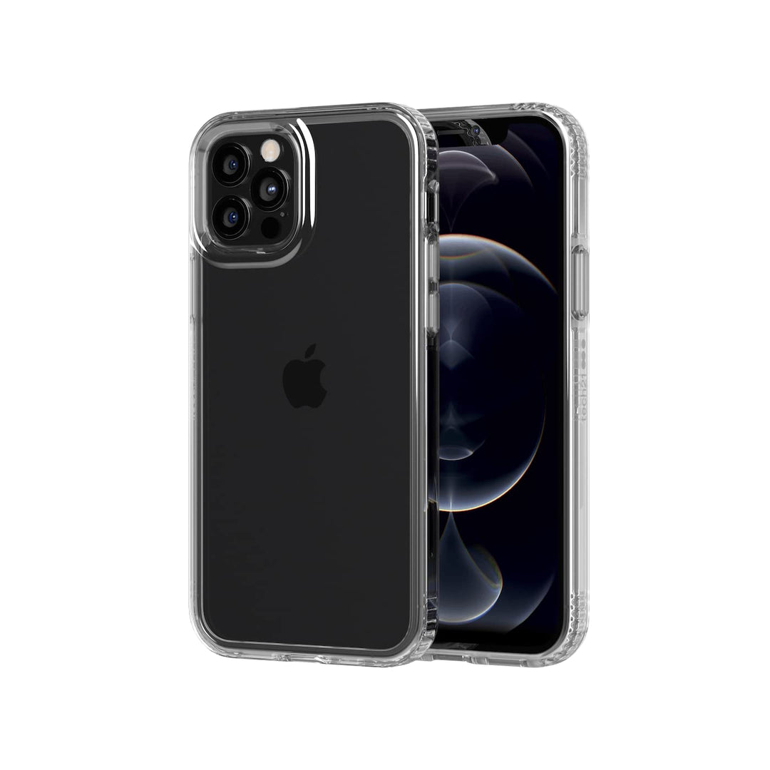 tech21 Evo Clear Schutzhülle für Apple iPhone 12 Pro Max 5G – Keimbekämpfung antimikrobielle Schutzh