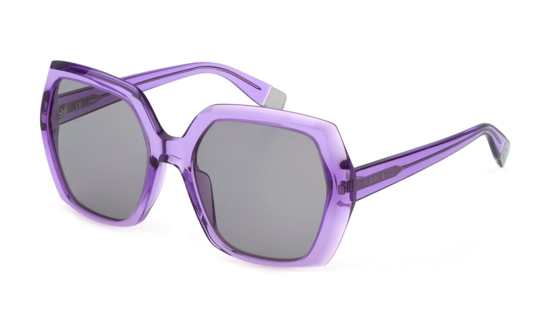 Furla Unisex SFU620V Sunglasses, 0C52, 56