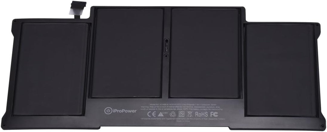 iProPower A1377 A1405 A1496 Laptop-Akku für Apple MacBook Air 13 Zoll A1369 A1466 A1496 Notebook-Akk