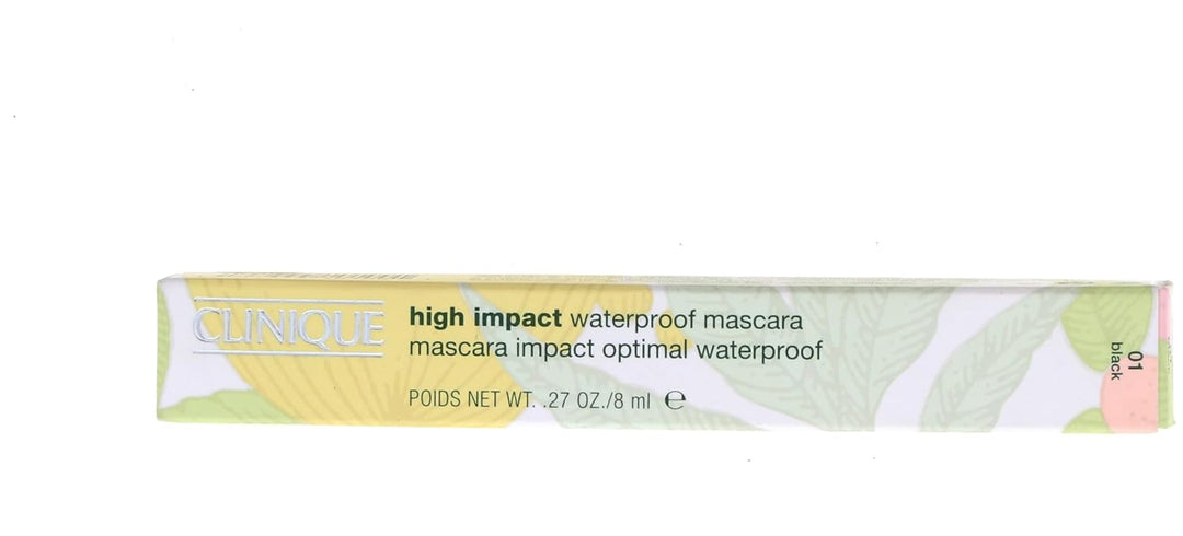 Clinique High Impact wasserfeste Mascara - # 01 Black (schwarz), 8 ml Schwarz 8.00 ml (1er Pack), Sc