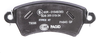 HELLA PAGID 8DB 355 019-341 Bremsbelagsatz - T9096 - Dicke/Stärke: 18mm - Bremssystem: Bosch - nicht