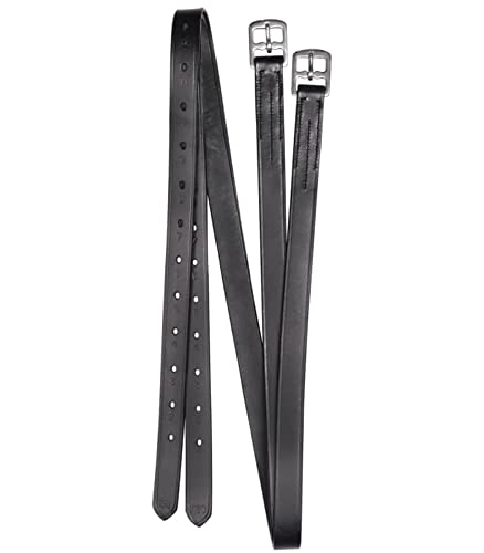 WALDHAUSEN Waldhausen Steigbügelriemen, X-Line, 150 cm, schwarz