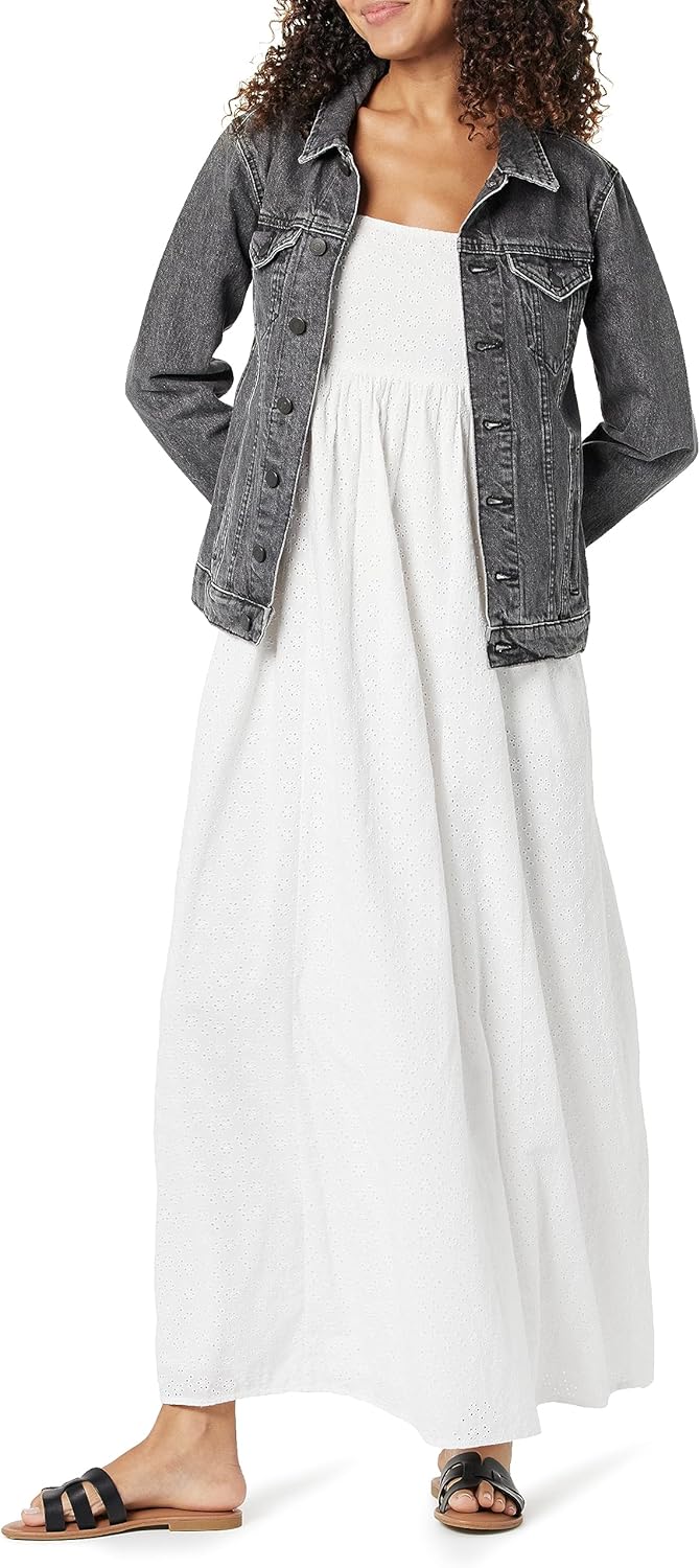 The Drop Jeansjacke für Damen, Zain Lang S Faded Carbon, S Faded Carbon