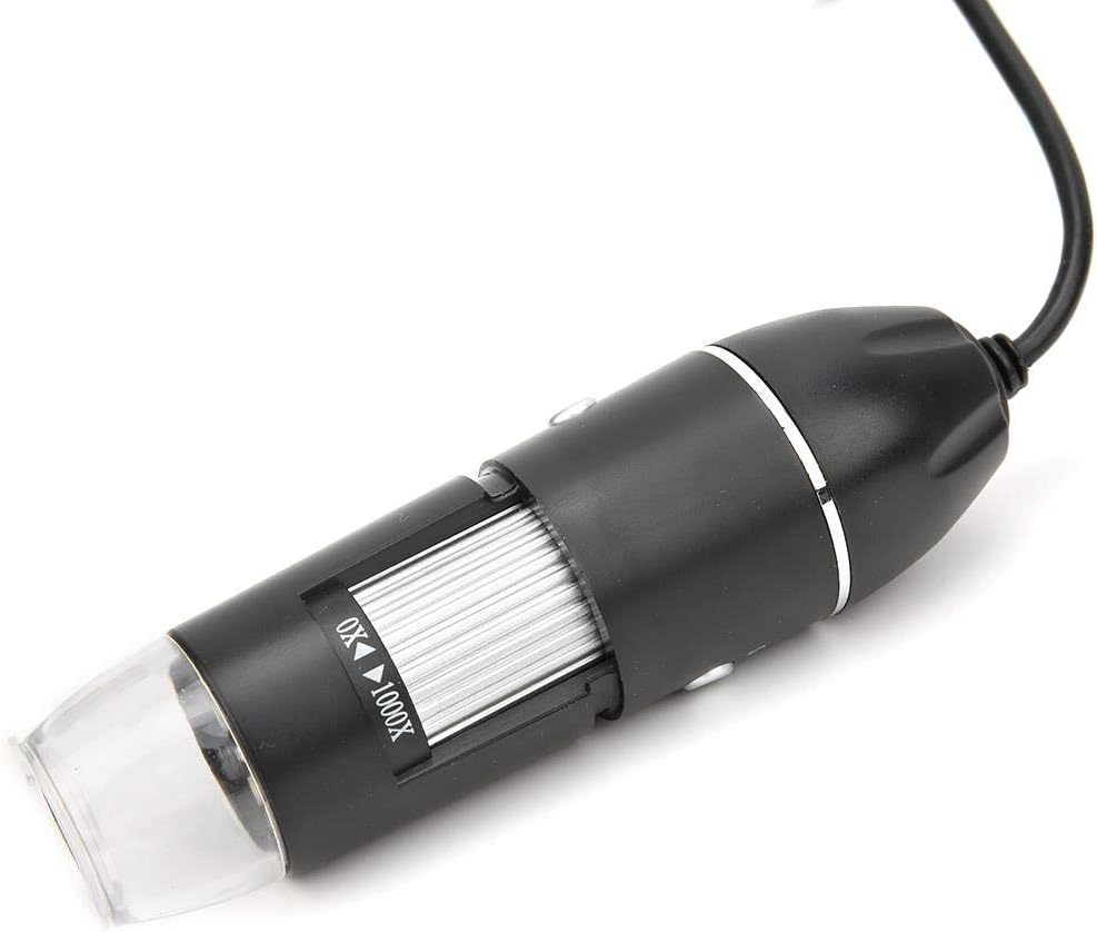 50X-1000X Digitalmikroskop, LED USB Elektronisches Mikroskop LED Digitales Mikroskop mit Halterung,