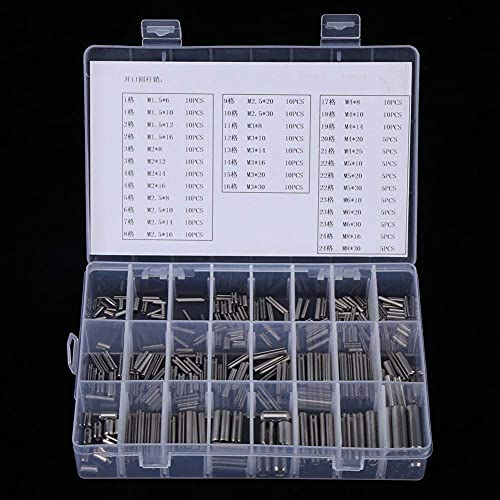 280 Stücke 304 Zylinderstift Kit Edelstahl Elastische Zylinderstift Schrank Möbel Regal Pins Unterst