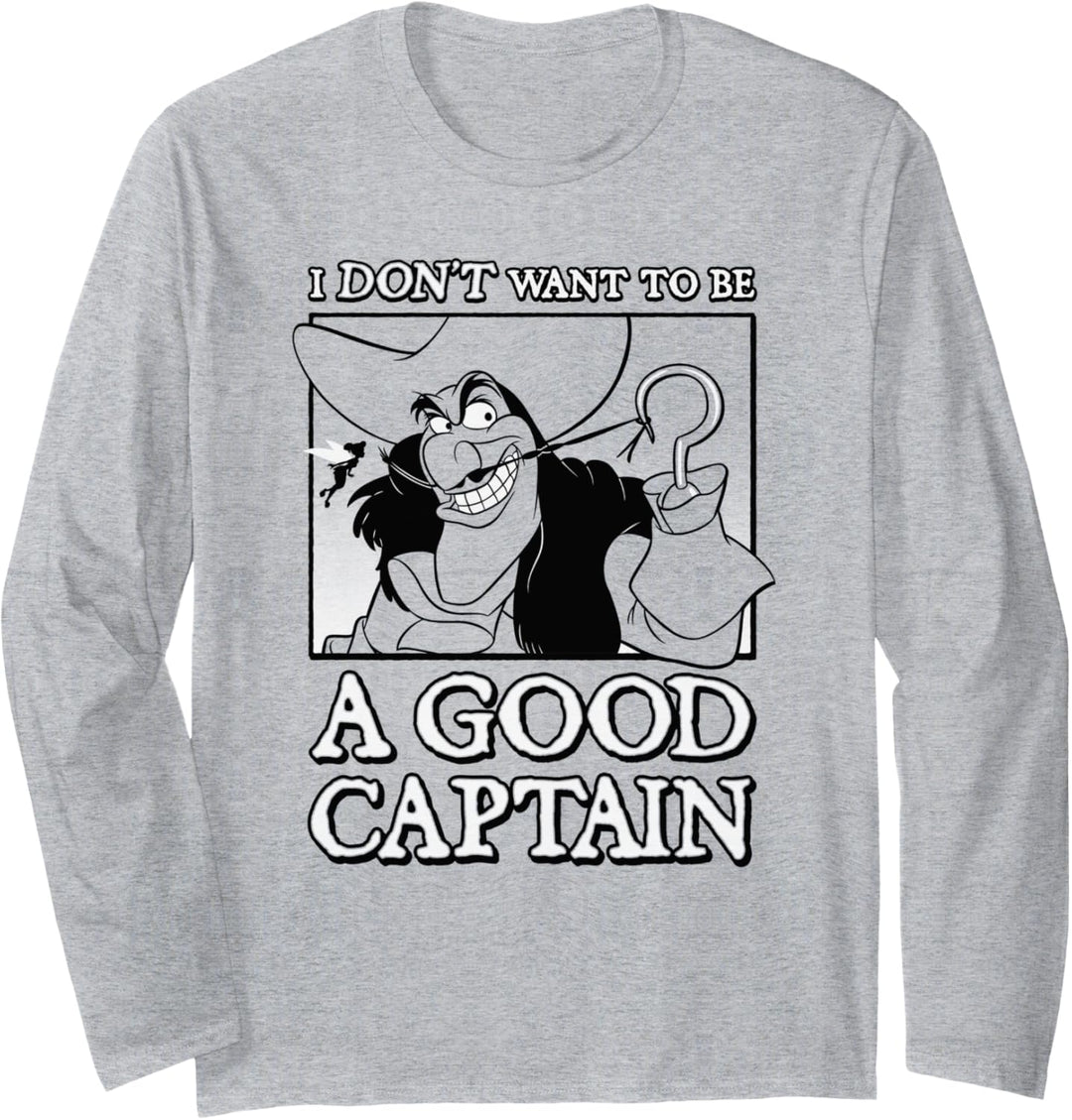 Disney Peter Pan Captain Hook Bad Captain Langarmshirt