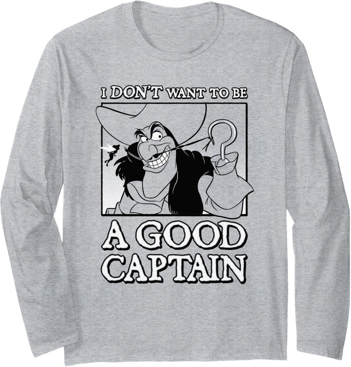 Disney Peter Pan Captain Hook Bad Captain Langarmshirt