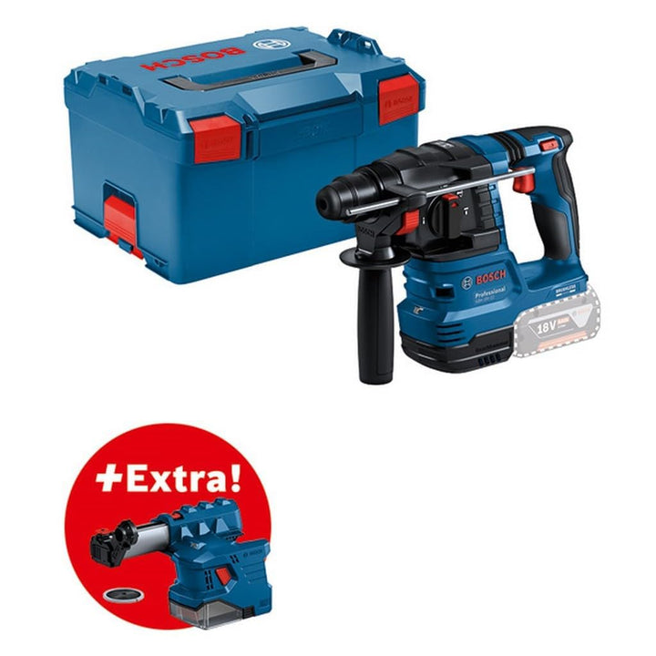 Bosch Professional 18V System Akku-Bohrhammer GBH 18V-22 (mit SDS plus, ideal zum Bohren von 6- bis