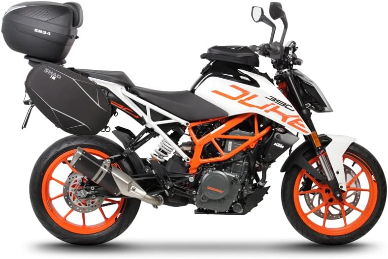 SHAD K0DK17ST Kit Top Master KTM Duke 125/390 '17, Black, Grösse One Size