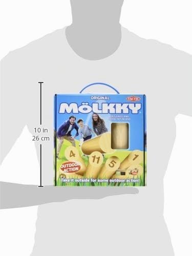 Tactic Mölkky in cardboard box with handle - 2018 version 54903 Mixed