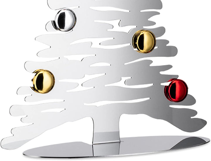 Alessi Bark for Christmas BM06/30 - Baumförmige Weihnachtsdekoration aus Edelstahl, Glänzendpoliert