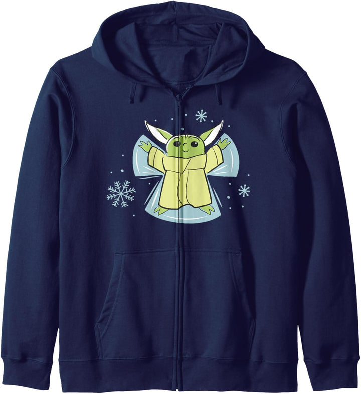 Star Wars Christmas The Child Snow Angel Kapuzenjacke