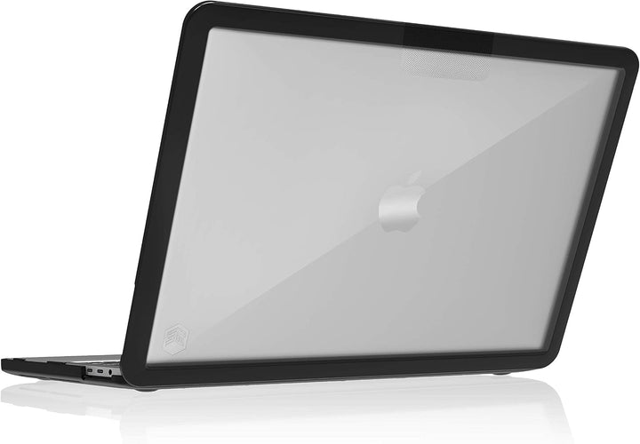 STM Bags Dux Case Schutzhülle für Apple MacBook Pro 13,3" (2019-2022) - schwarz/transparent (Transpa