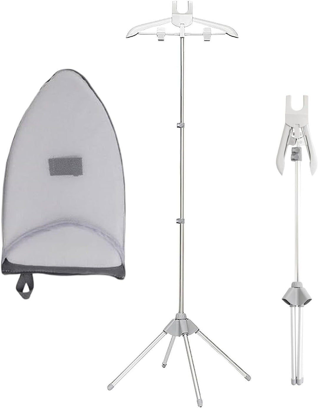 Dampfständer Für Kleidung, Handheld Dampfglätter Ständer Mit Bügelhandschuhen, Zusammenklappbarer Te