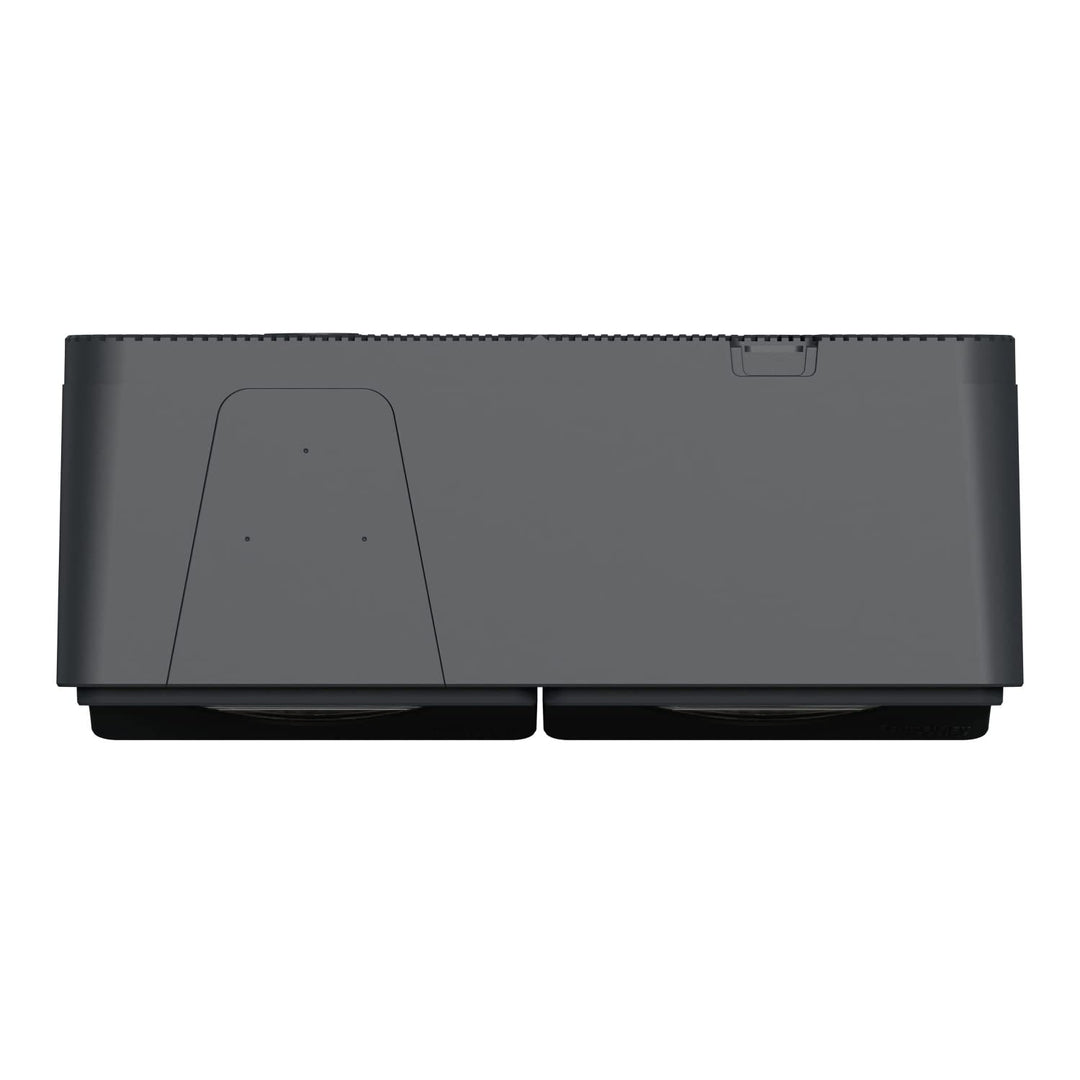 Mureva Styl – Doppel-PC 2P+T Schuko Vorverdrahtet, Horiz – Aufputz – IP55 IK08 – Grau