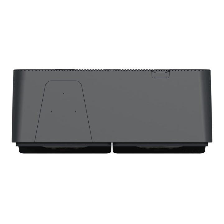 Mureva Styl – Doppel-PC 2P+T Schuko Vorverdrahtet, Horiz – Aufputz – IP55 IK08 – Grau