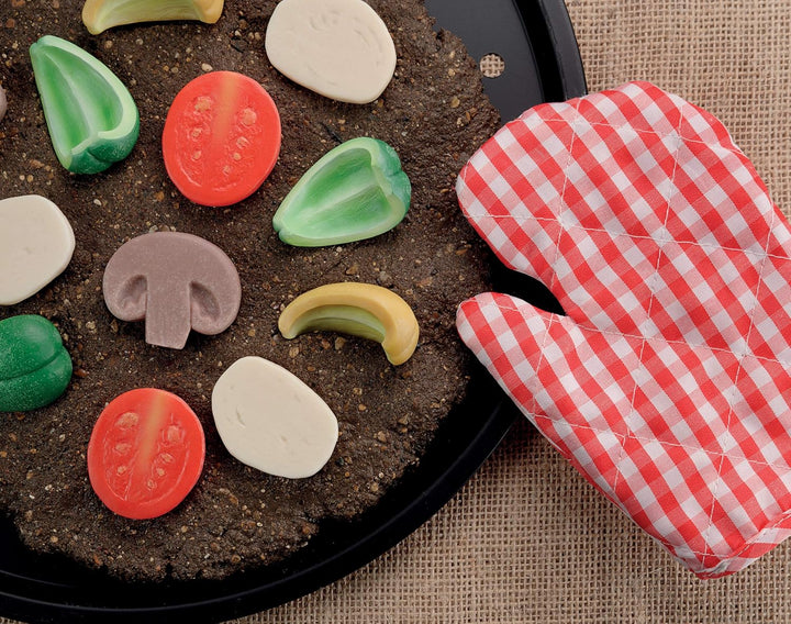 Pizza-Belag – sensorische Spielsteine