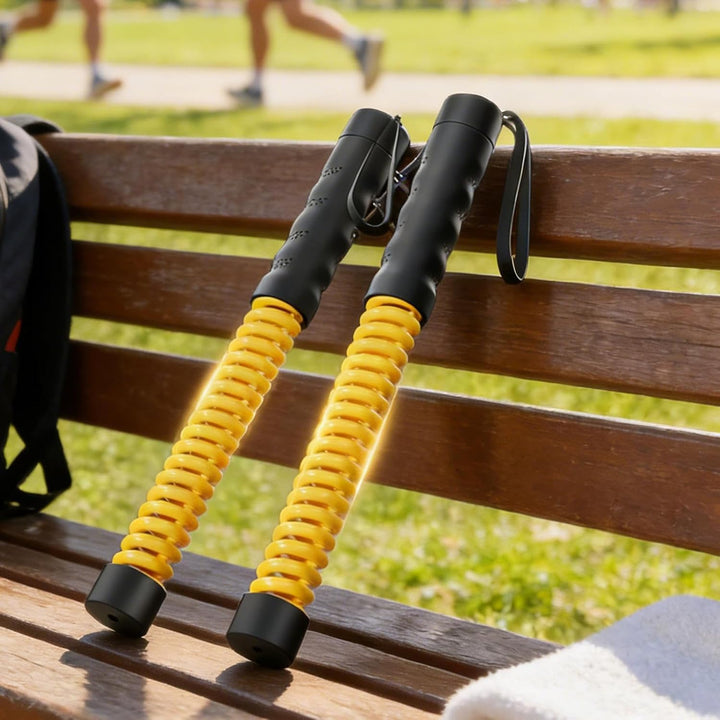 Kabellose Battle Seile - Gym Trainingsgeräte Für Übungen | 2-TLG. Seile Zum Armmuskeltraining | Für