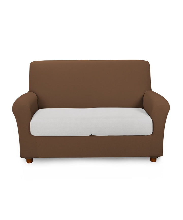 Caleffi 51217 Loveseat Sofa, braun/grau