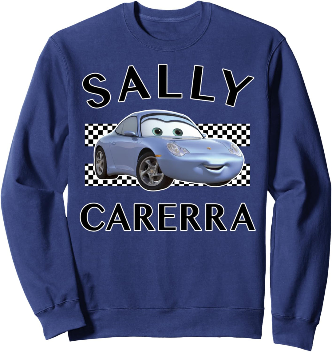 Disney Pixar Cars Sally Carerra Finish Line Poster Sweatshirt
