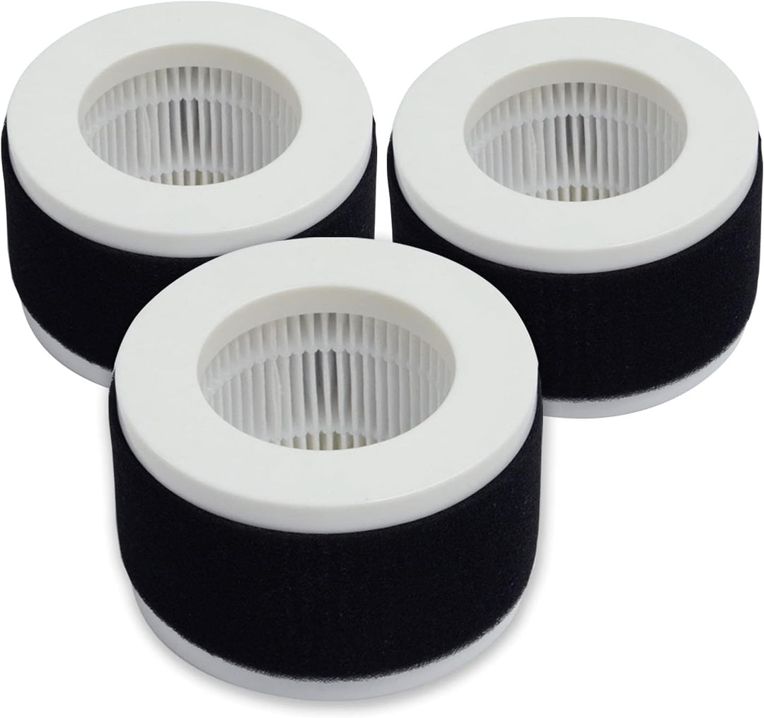 PUREBURG PB-P02F Ersatz-Filter kompatibel mit Pro Breeze PB-P02 Mini-Luftreiniger,Aktivkohle und Tru