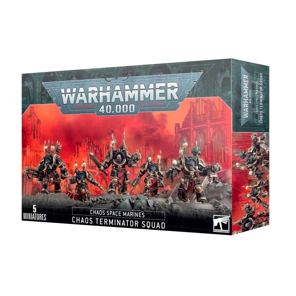 Warhammer 40k - Space Marine du Chaos Terminators (2019)