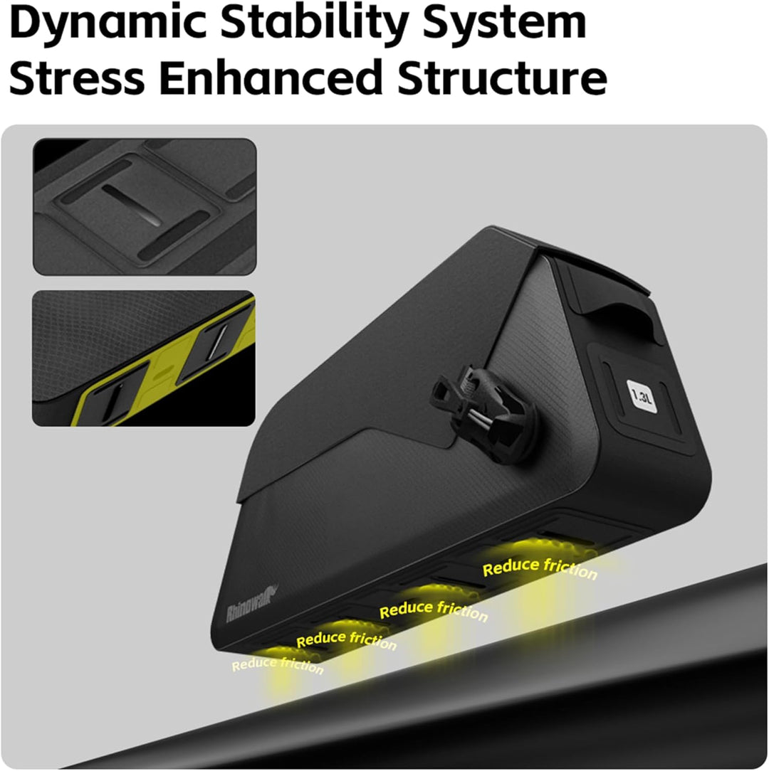 Rhinowalk Fahrrad Oberrohrtasche – wasserdichte Rahmentasche mit Magnetverschluss für Rennrad Mounta