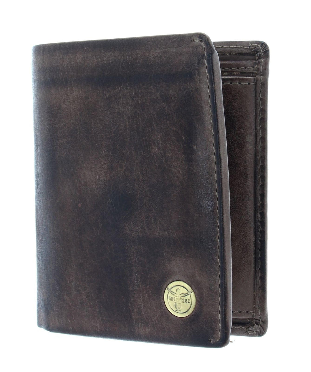 Chiemsee Geldbörse Echt Leder braun Herren, Damen - 020489 Brown, Brown