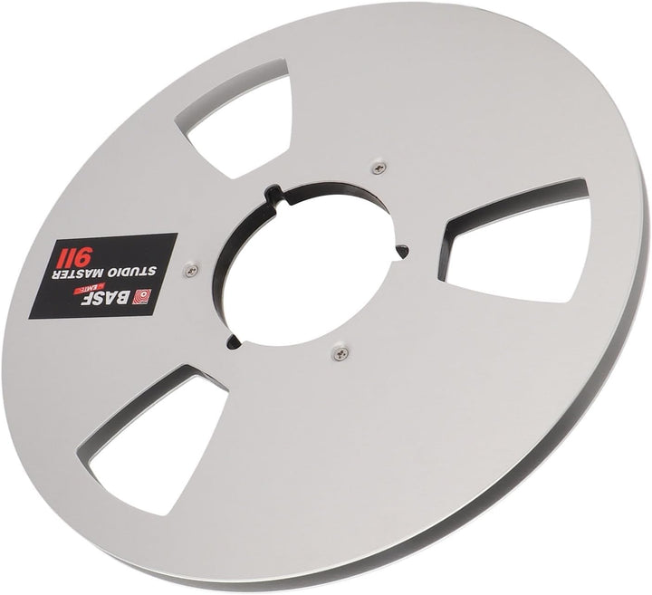 VBESTLIFE Aufnahmebandspule, 1/4 10-Zoll-Leerbandspule, Universelle Aluminiumlegierung, Leere Disc-Ö