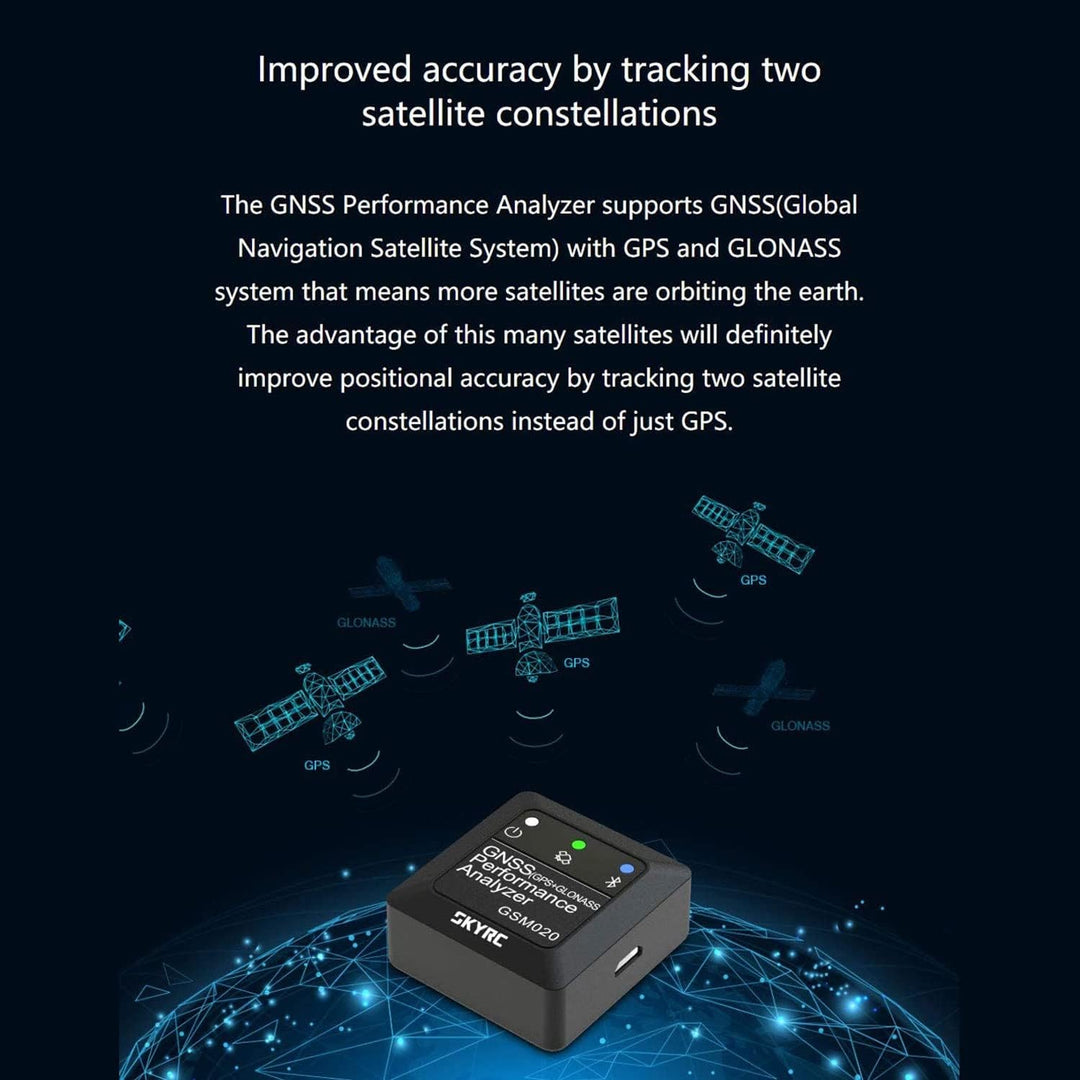SKYRC GPS Geschwindigkeits Messgerät für Mobile App