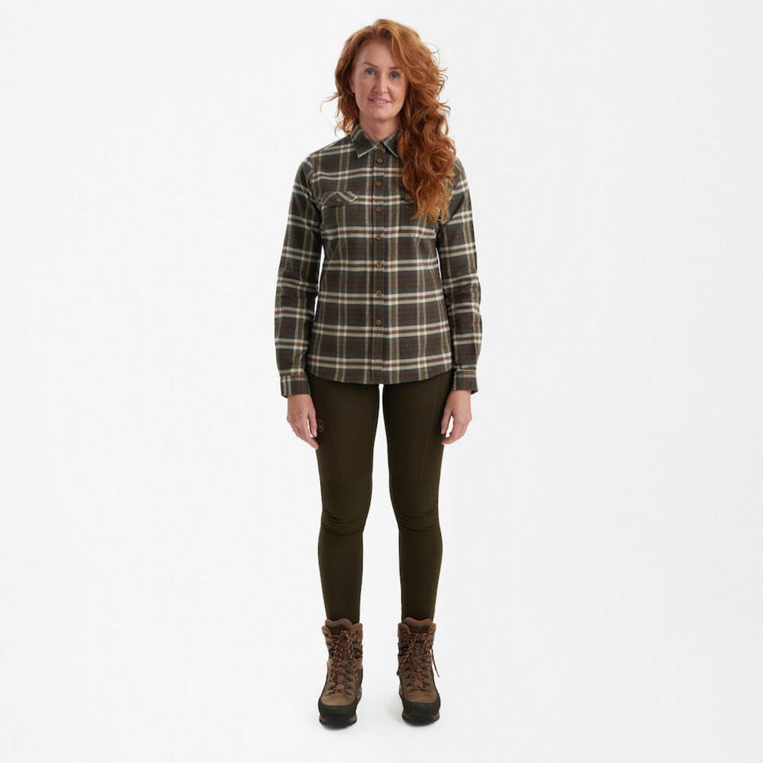 Deerhunter Lady Ruby Shirt Yellow Check C44, C44